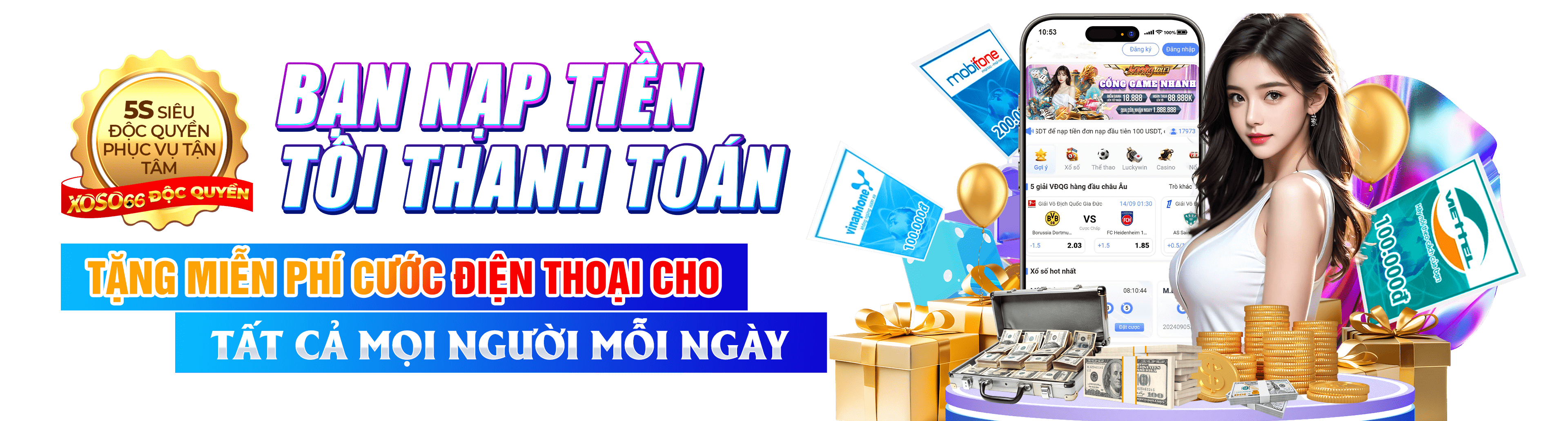 Hình ảnh quảng cáo của kufun hiển thị nền tảng và các lợi ích