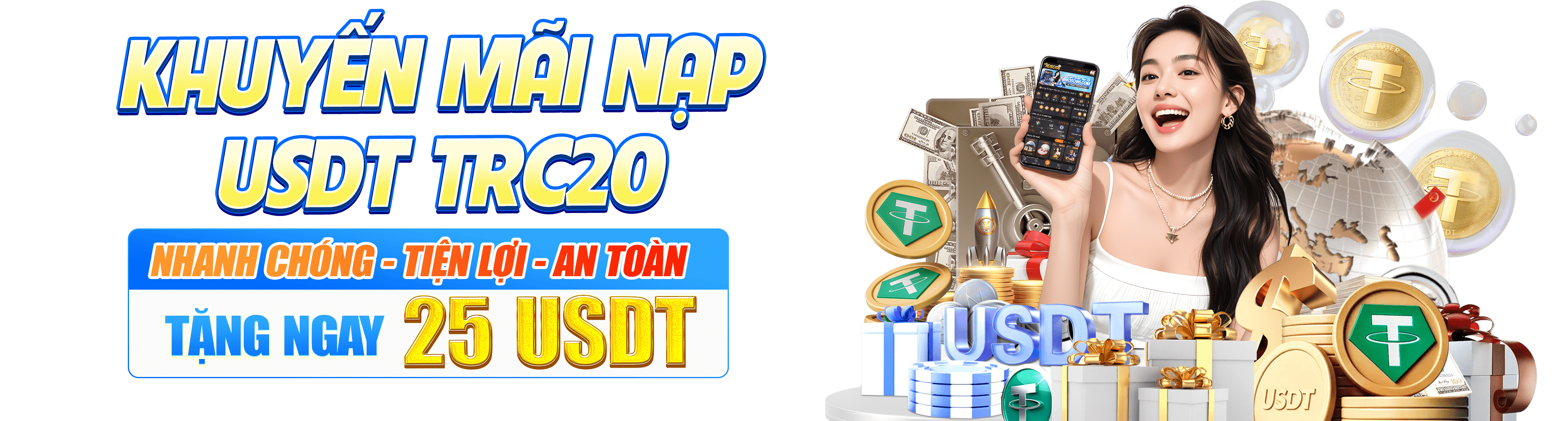 Hình ảnh quảng cáo của kufun hiển thị nền tảng và các lợi ích