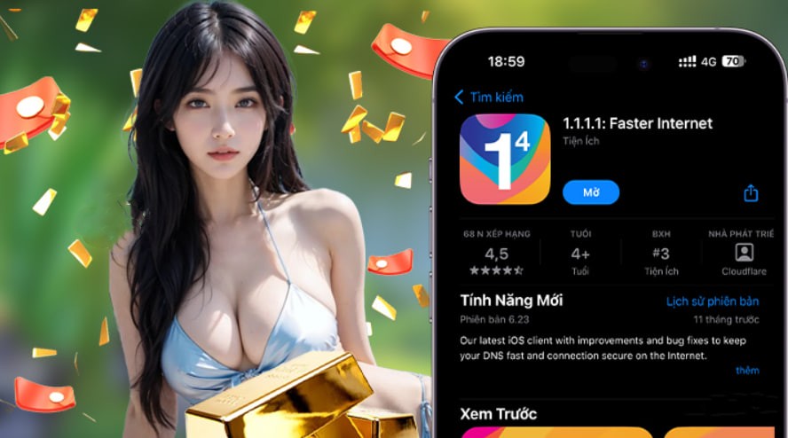 Hình ảnh quảng cáo của kufun hiển thị nền tảng và các lợi ích